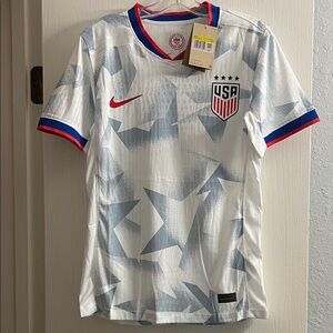 Nike Kids USA Soccer Jersey - White and Gray